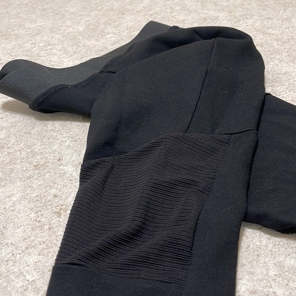 TOPSHOP BLACK MOTO LEGGINGS - Picture 8 of 8